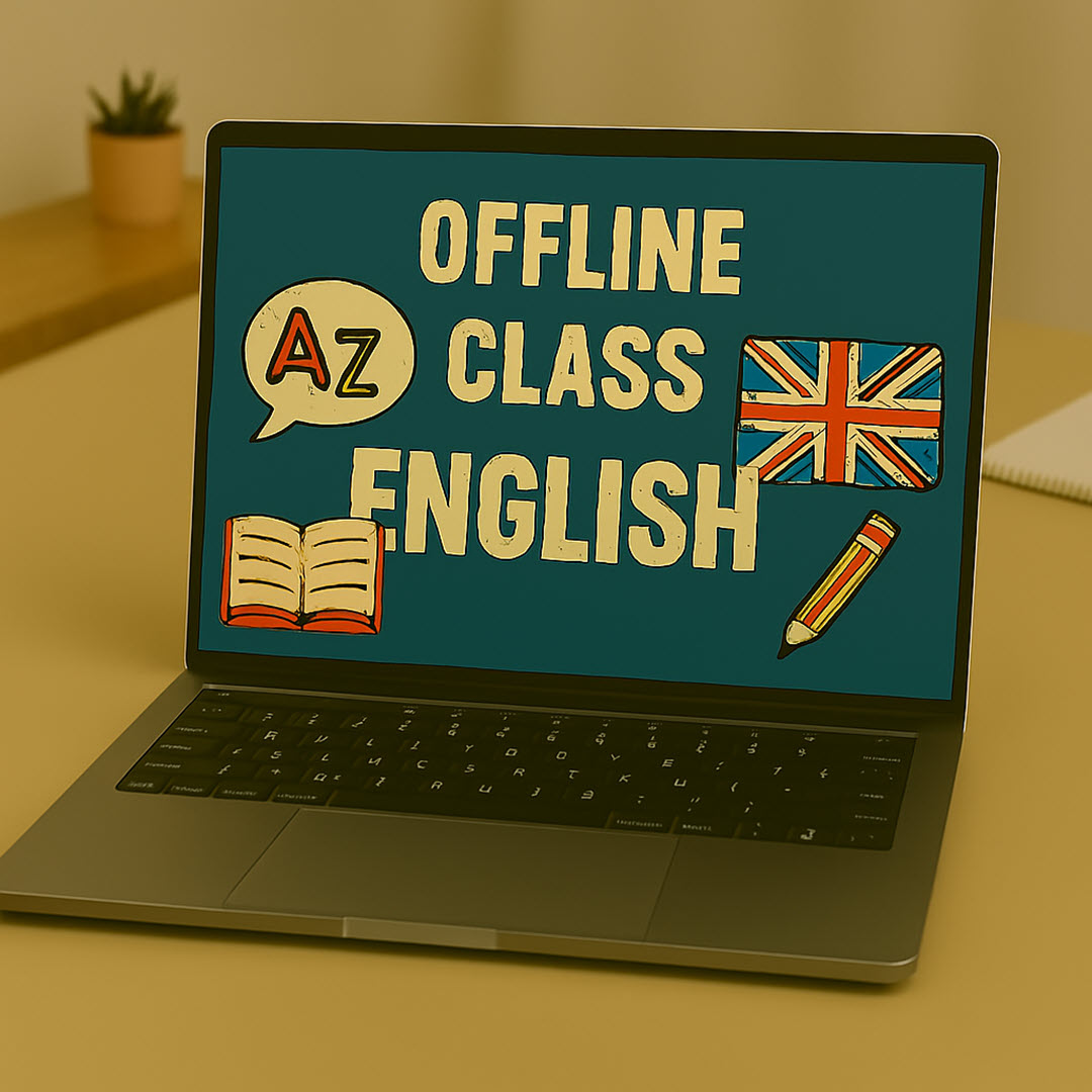 زبان انگلیسی(کلاس آفلاین)